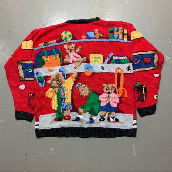 Vintage Handknitted Cardigan - Picture 10 of 12